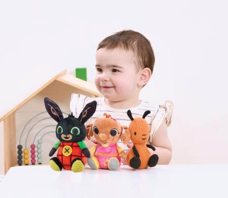 Bing: Bing Flop & Sula Cuddle Bean Soft toys