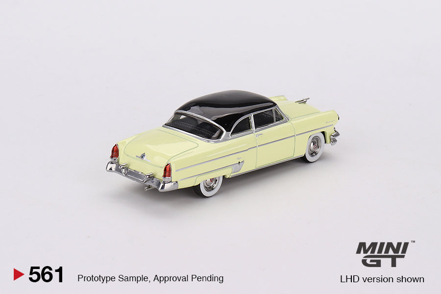 Mini GT 1/64 Lincoln Capri 1954 Premier Yellow LHD