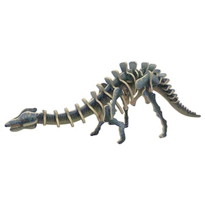 Easy to Assemble Apatosaurus 3D Wooden Puzzle