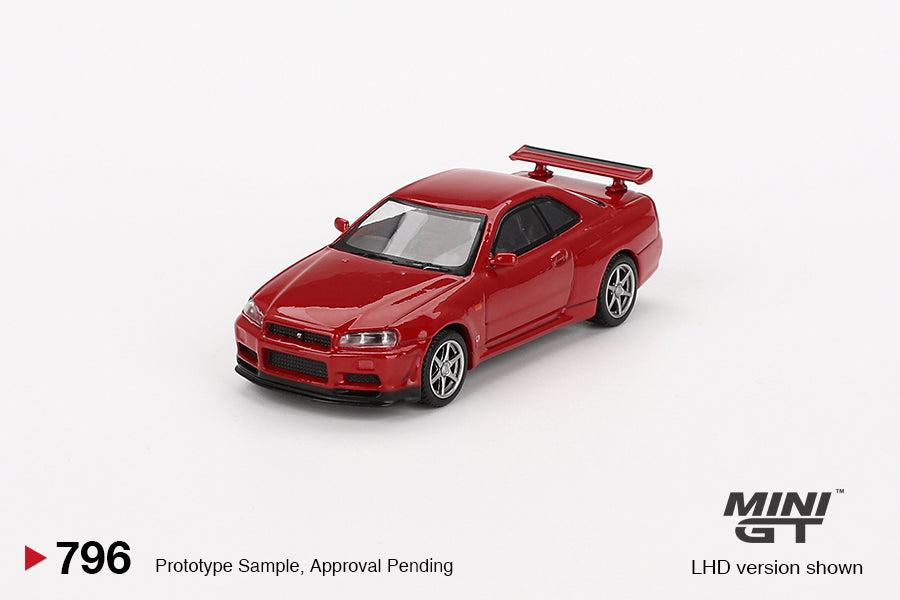 Mini GT Nissan Skyline GT-R R34 1:64 Scale