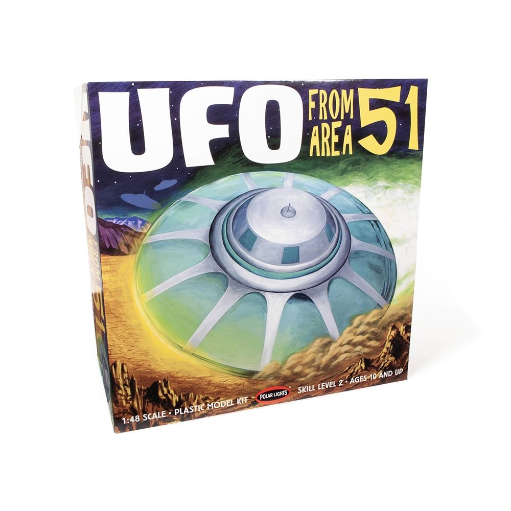 Area 51 UFO 1:48 Scale Model Scale Kit