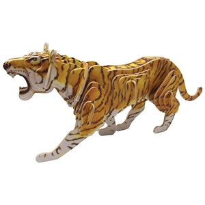 Easy to Assemble Tiger 3D Wooden Puzzle