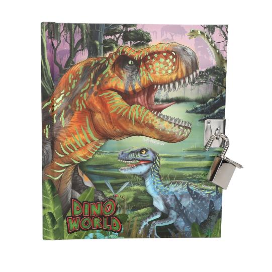 Dino World Diary With Padlock