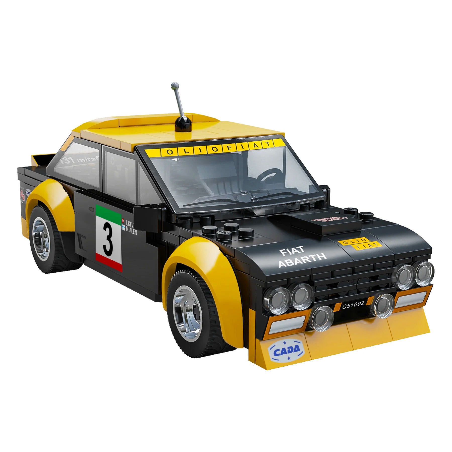 Cada Fiat Abarth 131 RC 1:20 Construction Car