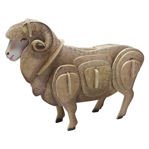 Easy to Assemble Sheep 3D Wooden Puzzle