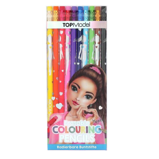 TOPModel Erasable Colouring Pencil Set