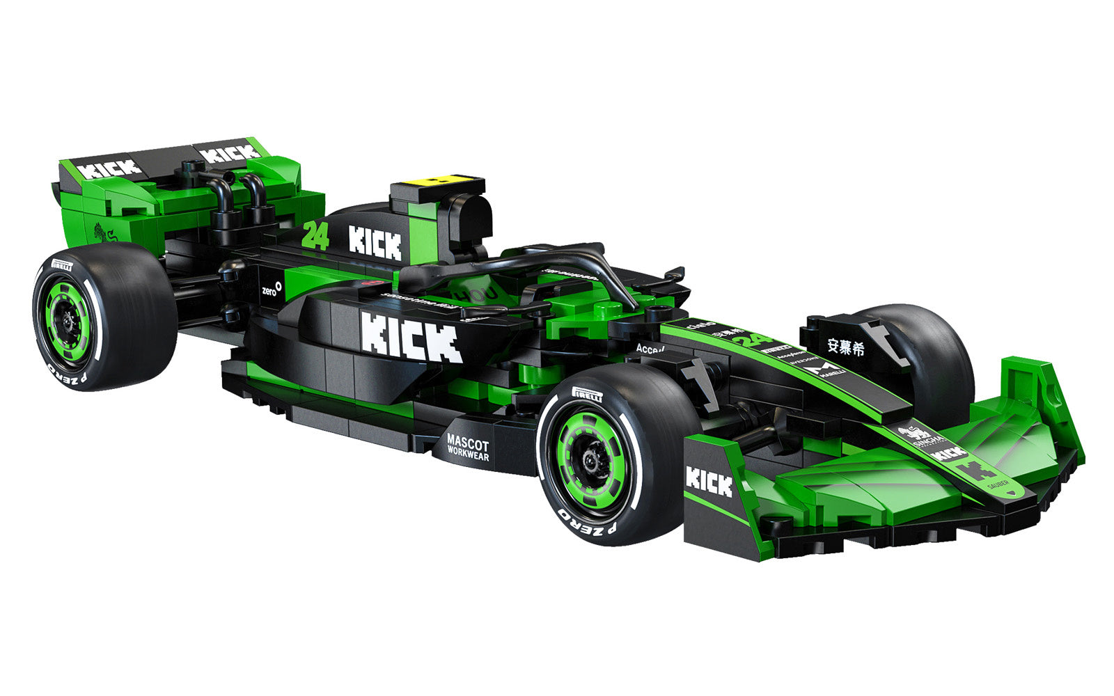 Cada KICK Sauber F1 Team 2024 Construction Set