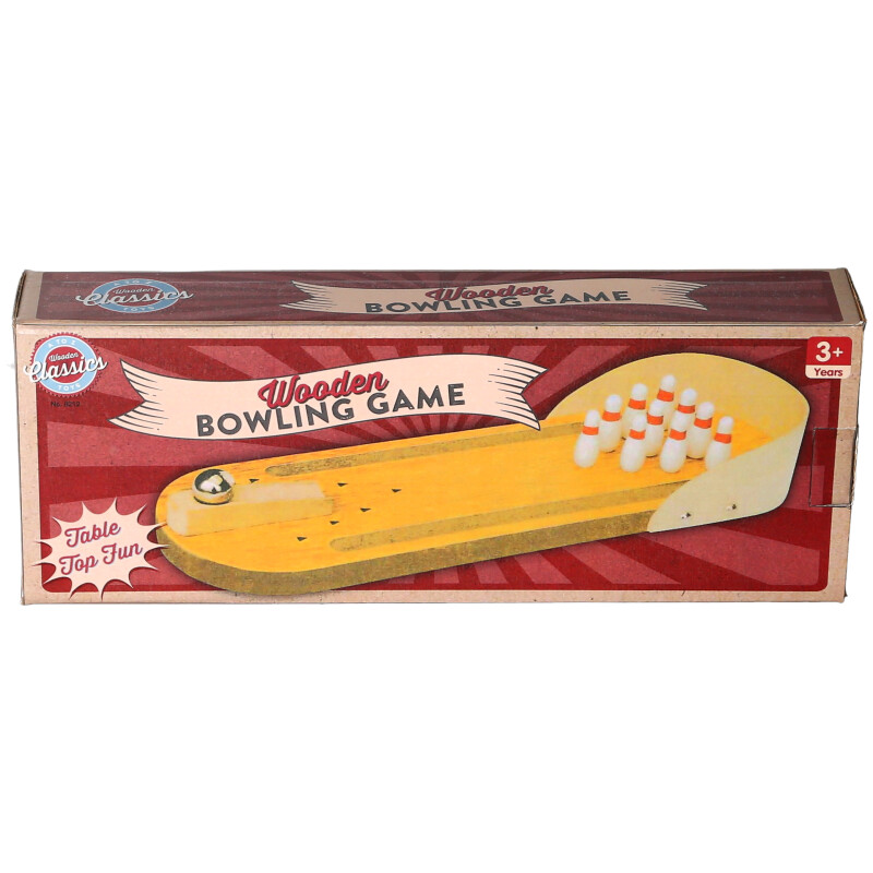 Wood Bowling Game