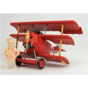 German Fokker DR.1 & Red Baron Figure Scale Kit