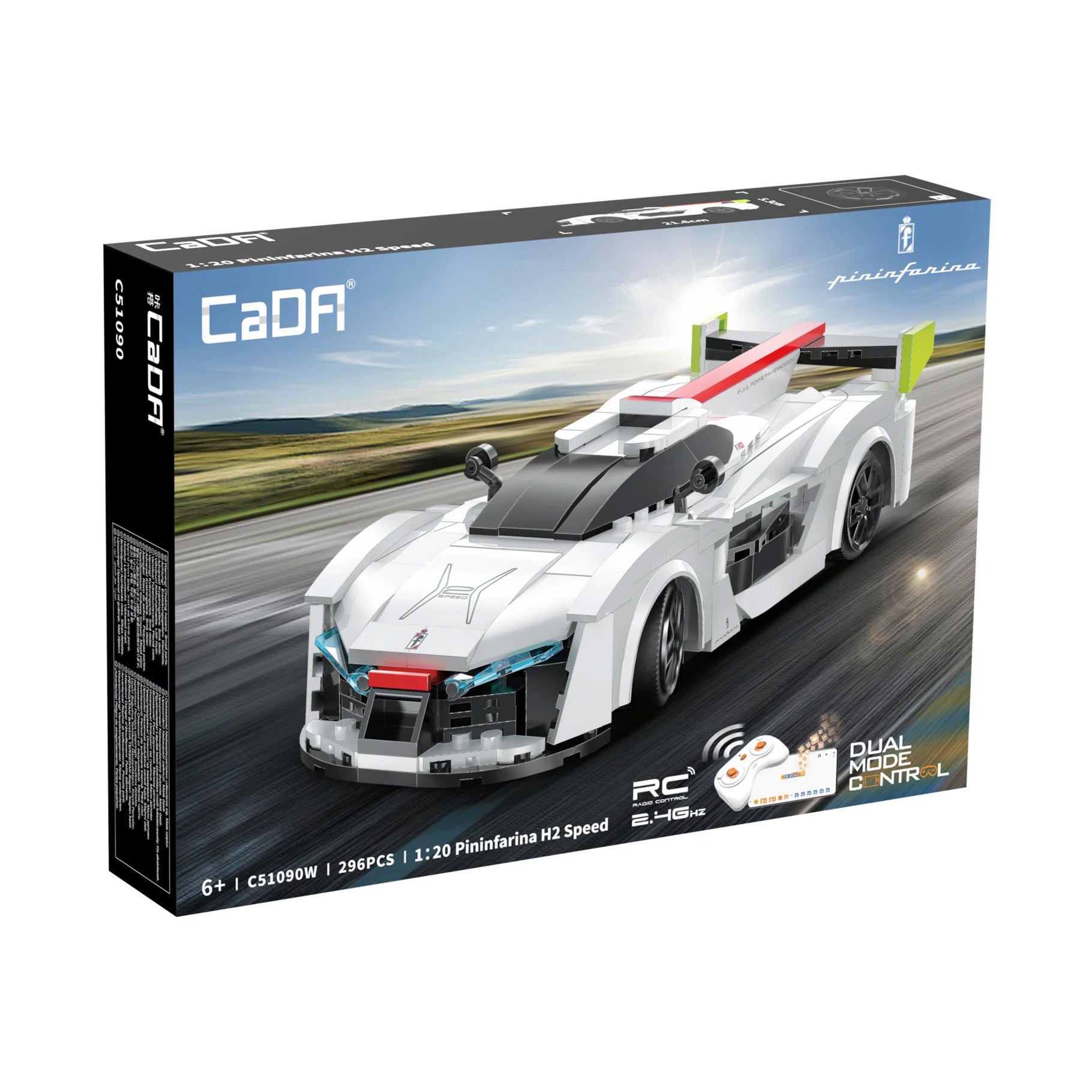 Cada Pininfarina H2 296 Piece Radio Controlled Construction Set