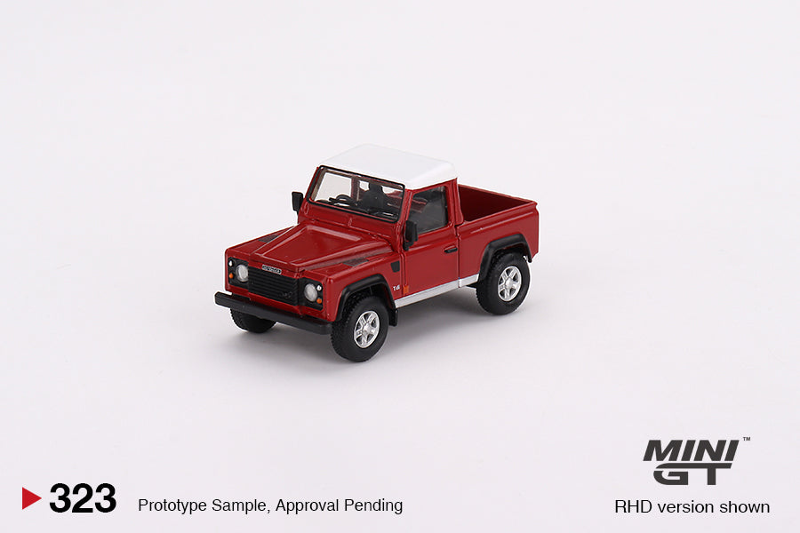 Mini GT Land Rover Defender 90 Pick-Up 1:64 Scale