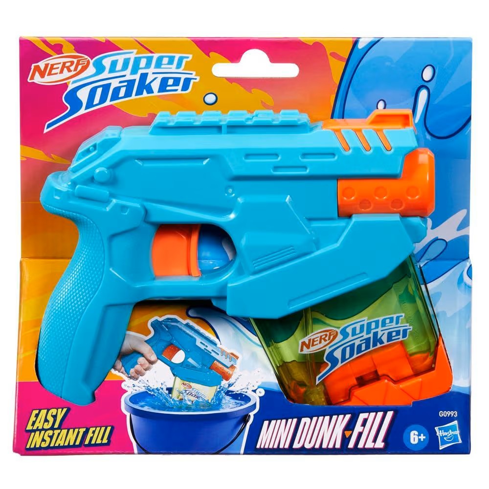 Nerf Super Soaker Mini Dunk Fill Water Gun