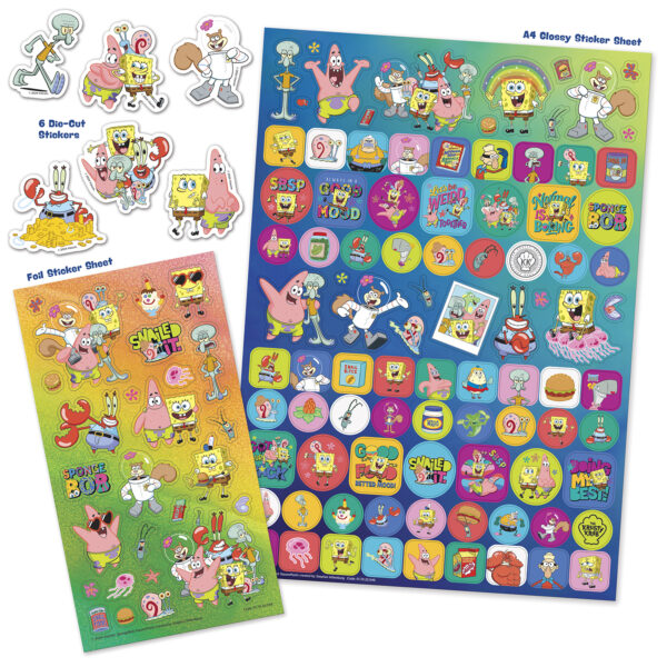 SpongeBob Squarepants Mega Sticker Pack