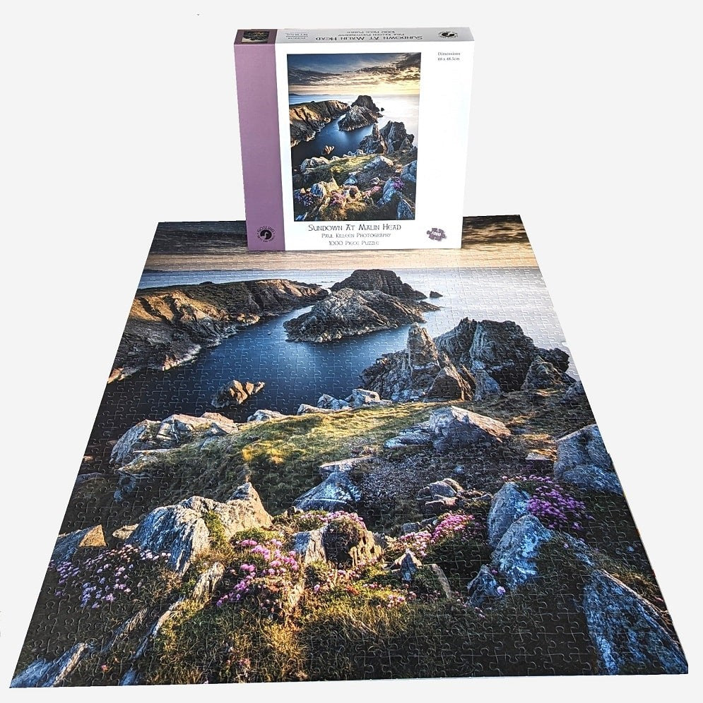 Sundown at Malin Head 1000 Piece Jigsaw Puzzle