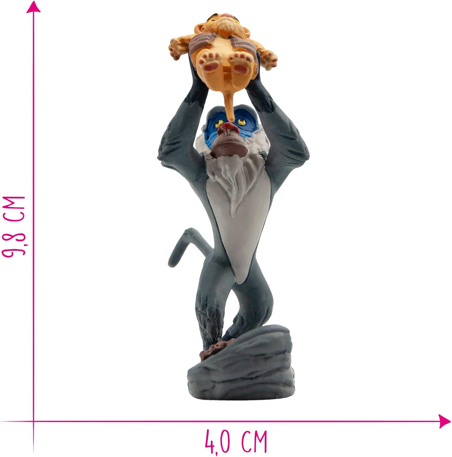 Bullyland - Rafiki with Baby Simba