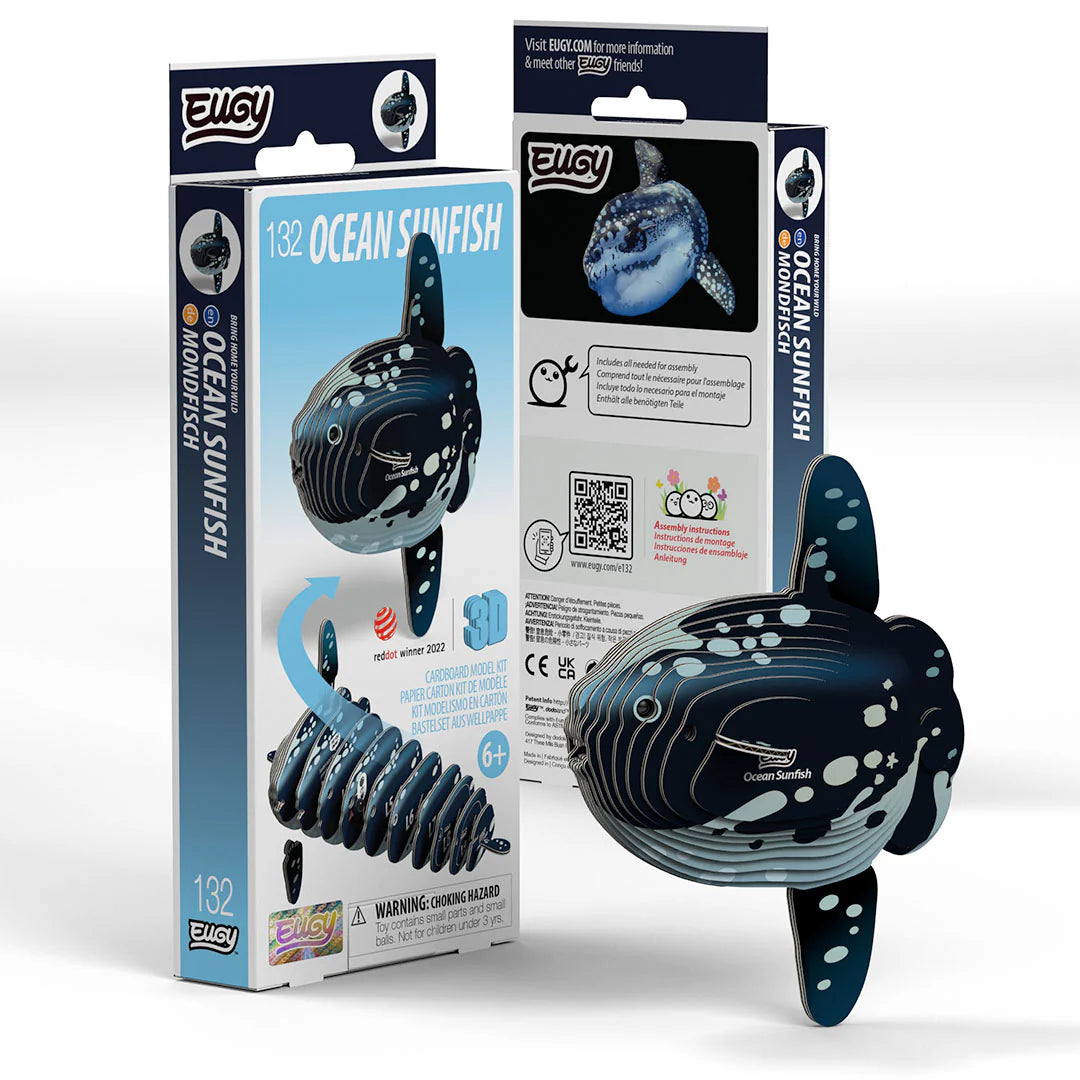 EUGY Ocean Sunfish 3D Puzzle