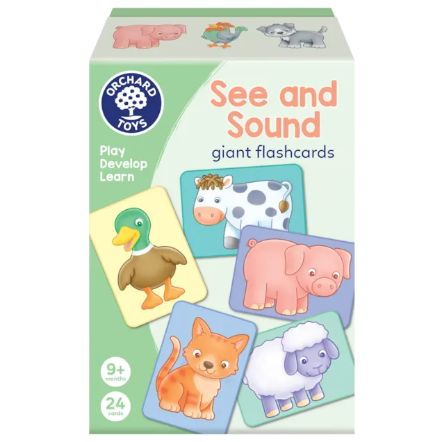 Orchard See & Sound Flashcards