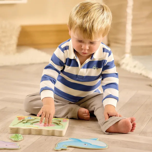Orchard Under The Sea Wooden Nesting Puzzle
