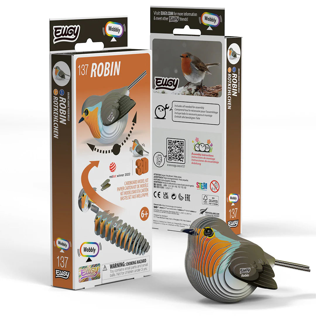 Eugy Robin 3D Puzzle
