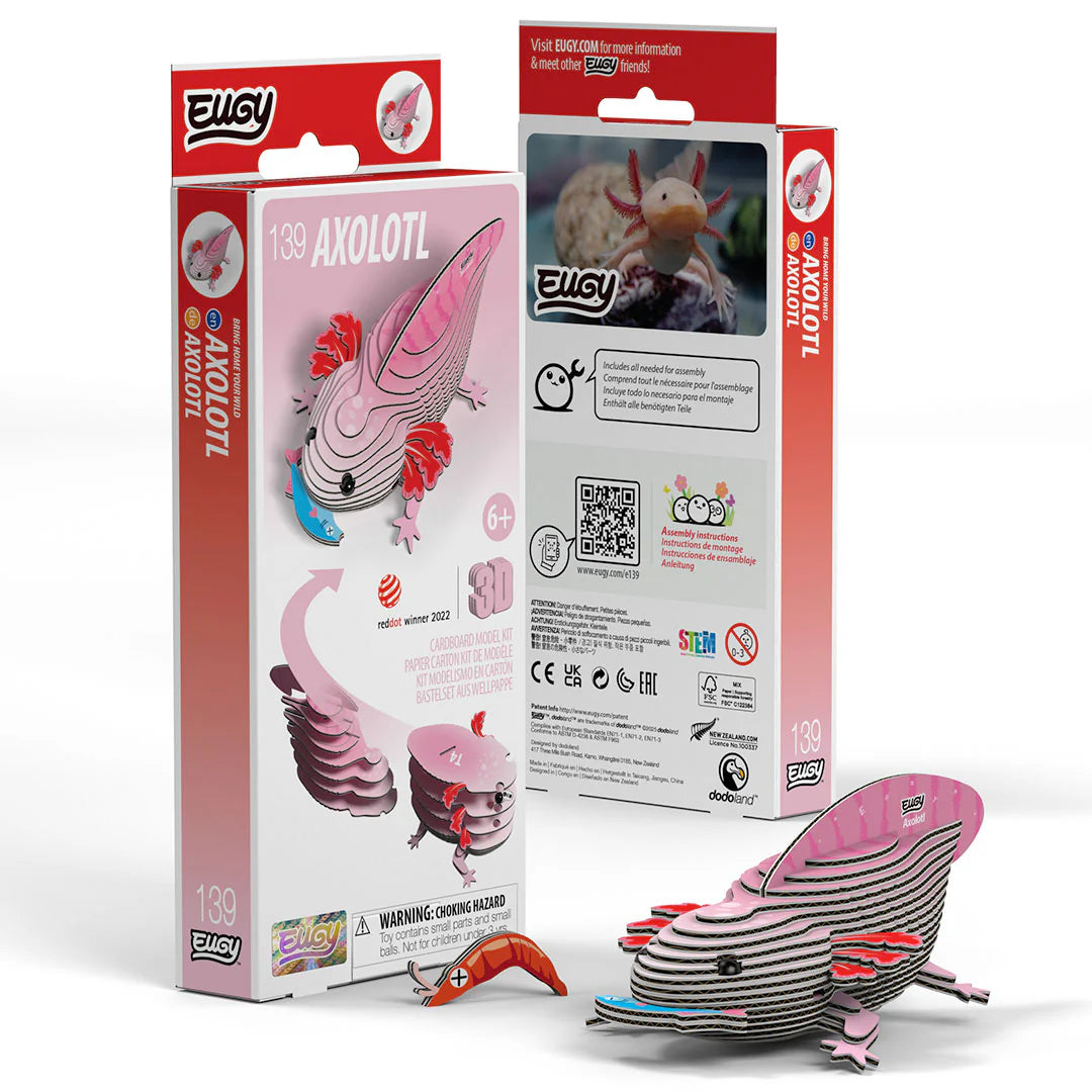 EUGY Axolotl 3D Puzzle