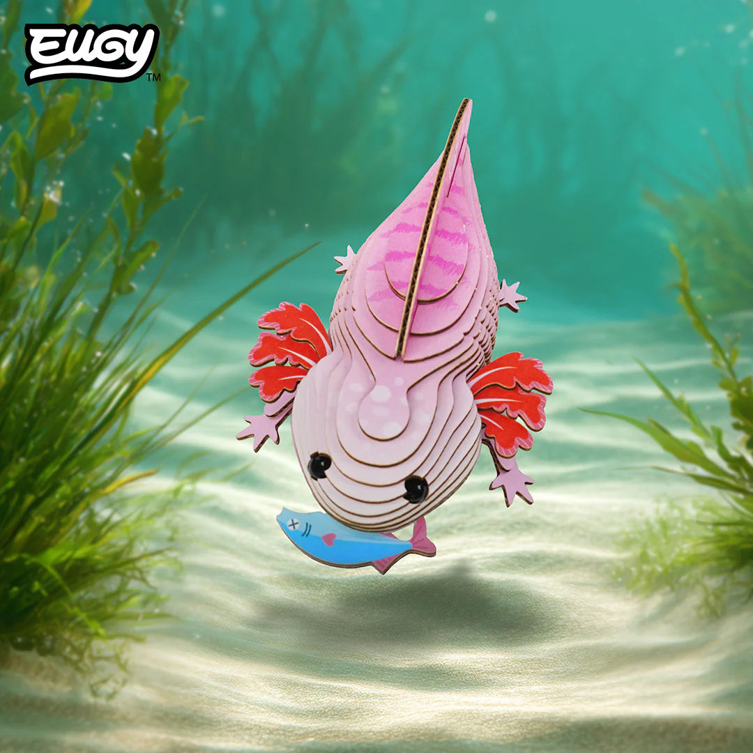 EUGY Axolotl 3D Puzzle