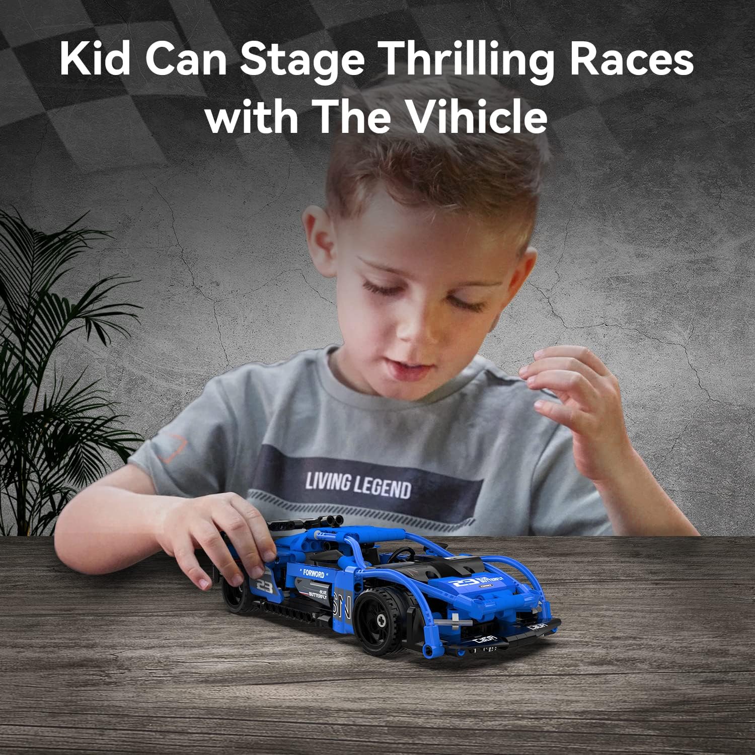 Cada Shadow Sports Car 380 Pce Construction Set