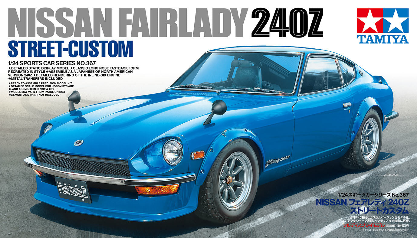 Tamiya Nissan Fairlady 240Z 1:24 Scale Kit
