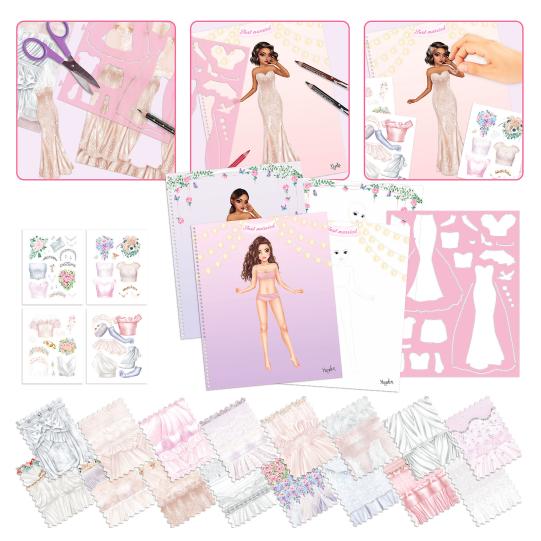 TOPModel Create your Wedding Special Colouring Boo