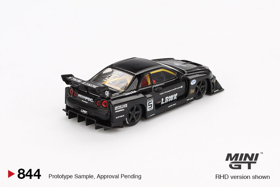 Mini GT Nissan LB-ER34 Super Silhoutette1:64 Scale