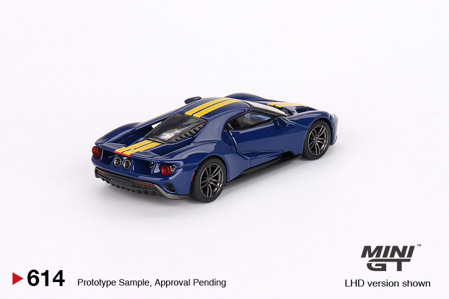 Mini GT Ford GT - Sunoco Blue 1:64 Die Cast