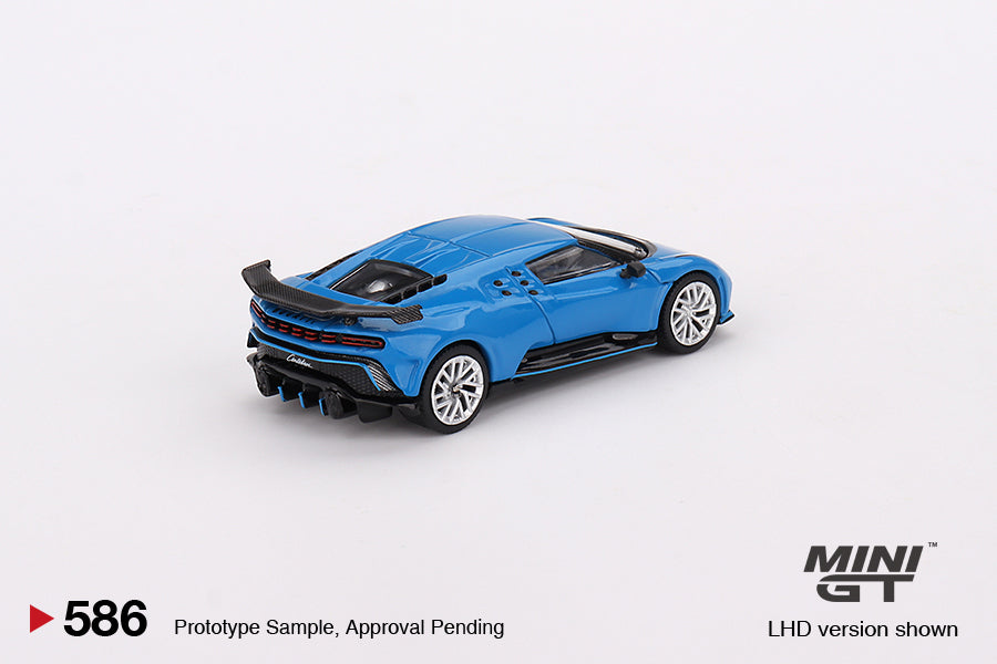 Mini GT Bugatti Centodieci - Blue 1:64 Scale Die Cast Car