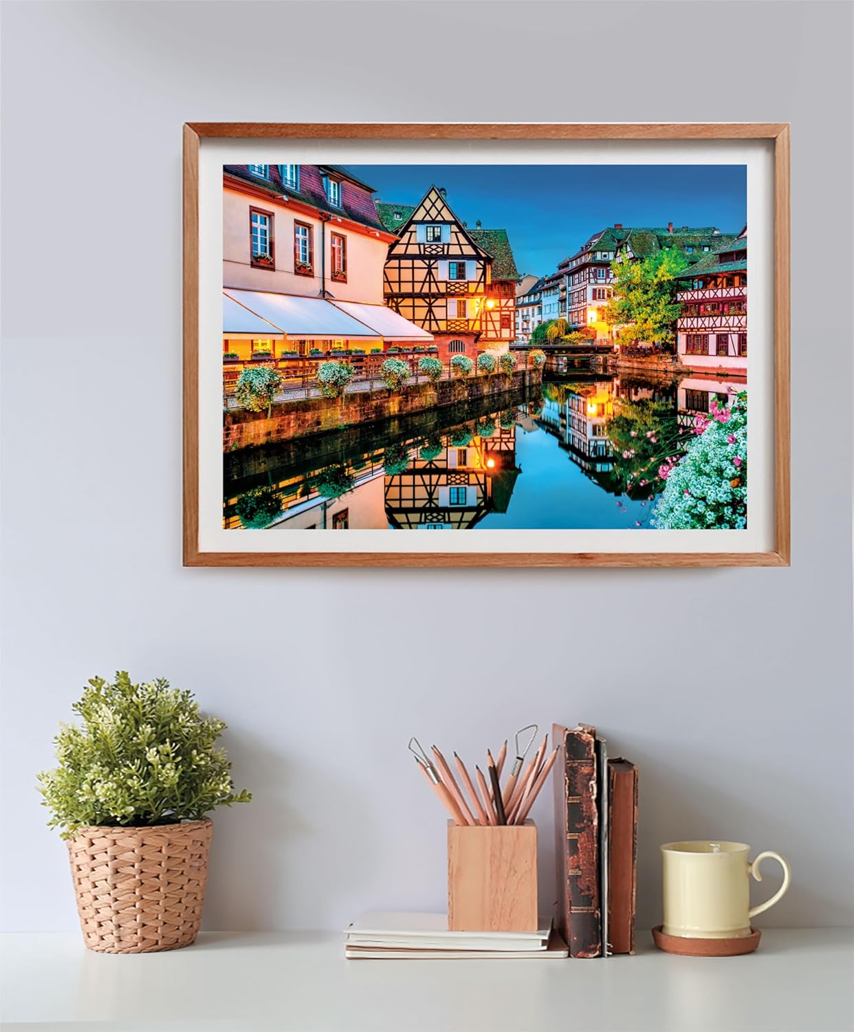 Clemintomi Strasbourg Old Town 500 Piece Jigsaw