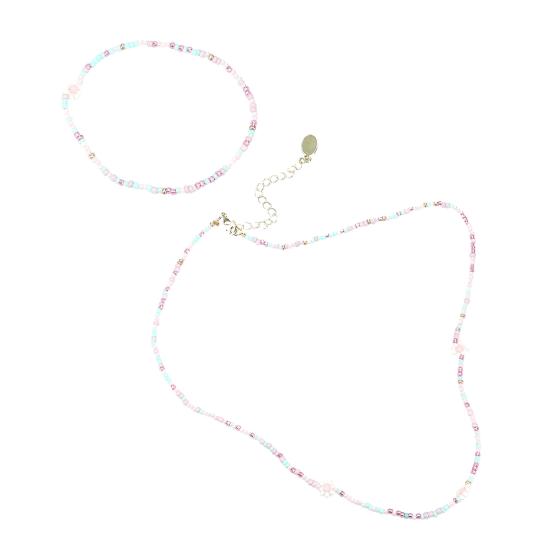 TOPModel Necklace & Bracelet Set