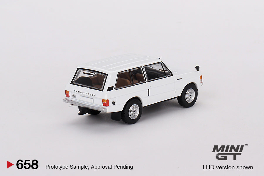 Mini GT Range Rover - Davos White 1:64 Scale