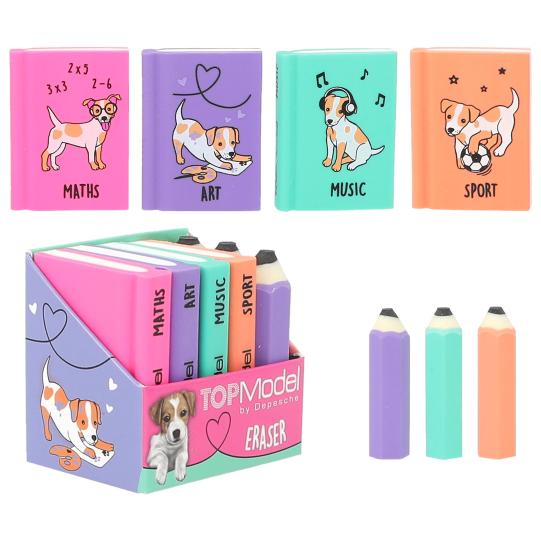 TOPModel Eraser Set Mini School