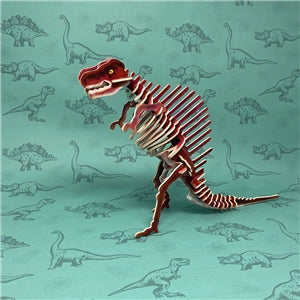 Easy to Assemble Spinosaurus 3D Wooden Puzzle