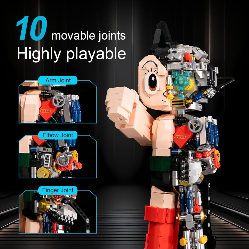 Pantasy Mechanical Astro-Boy Figure Brick Set