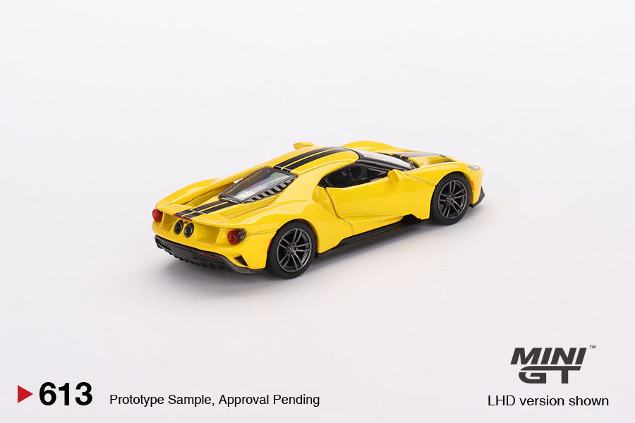 Mini GT Ford GT - Triple Yellow 1:64 Die Cast