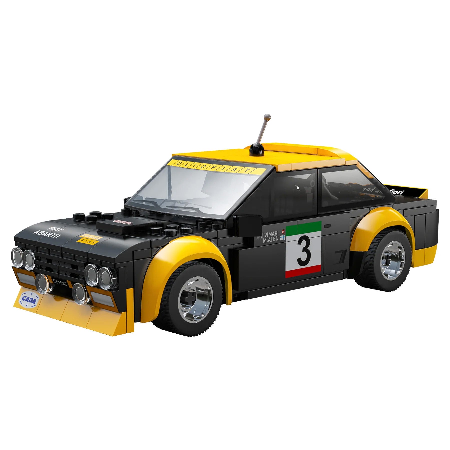 Cada Fiat Abarth 131 RC 1:20 Construction Car