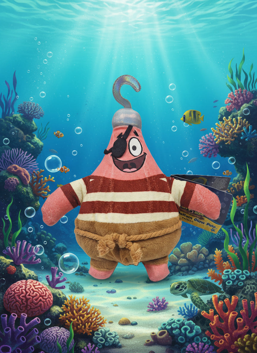 Spongebob Patrick Glow Pal Plush