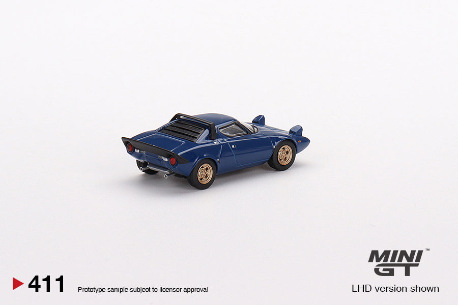 Mini GT Lancia Stratos HF Stradale Bleu