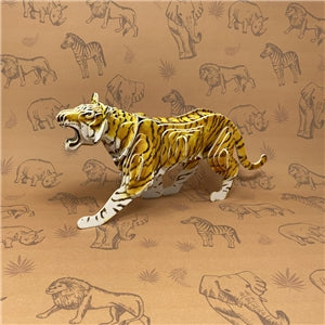 Easy to Assemble Tiger 3D Wooden Puzzle
