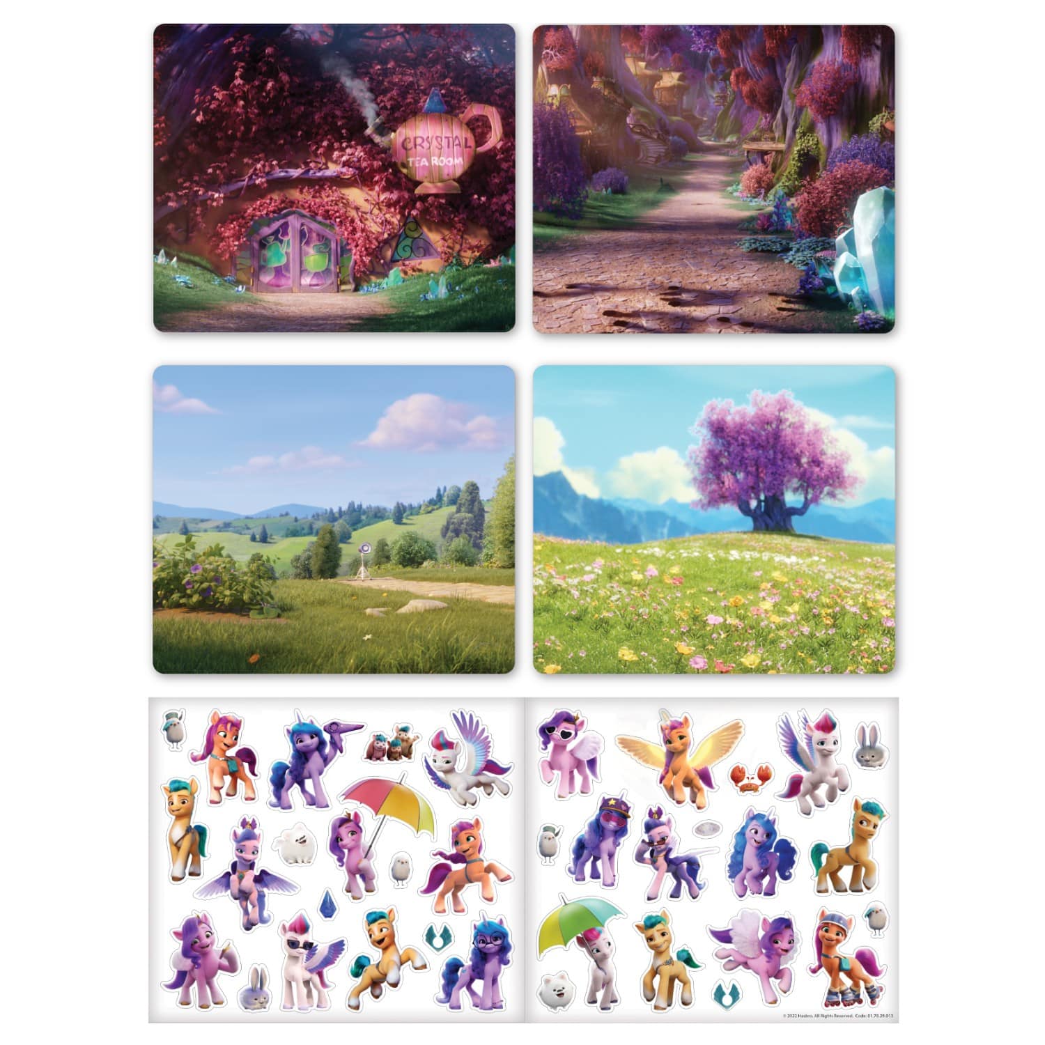 My Little Pony Sticker Scene Set