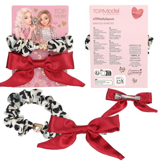 TOPModel Hair Clip & Scrunchie LEOHEART