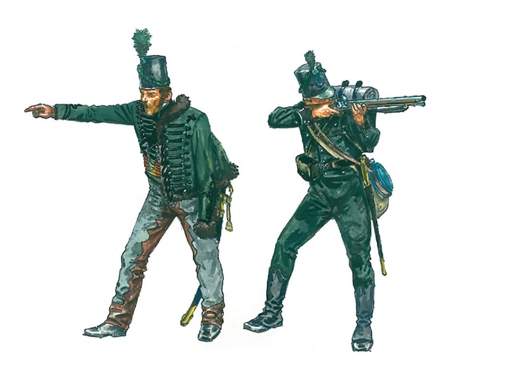 Italeri Napoleonic Wars British 95th Regiment 1:72 Scale Figures