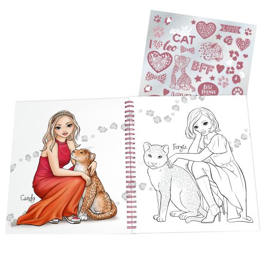 TOPModel Colouring Book LEOHEART