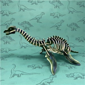 Easy to Assemble Plesiosaurus 3D Wooden Puzzle