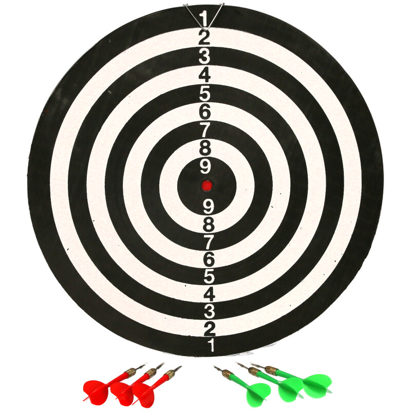 Dartboard & Darts Set
