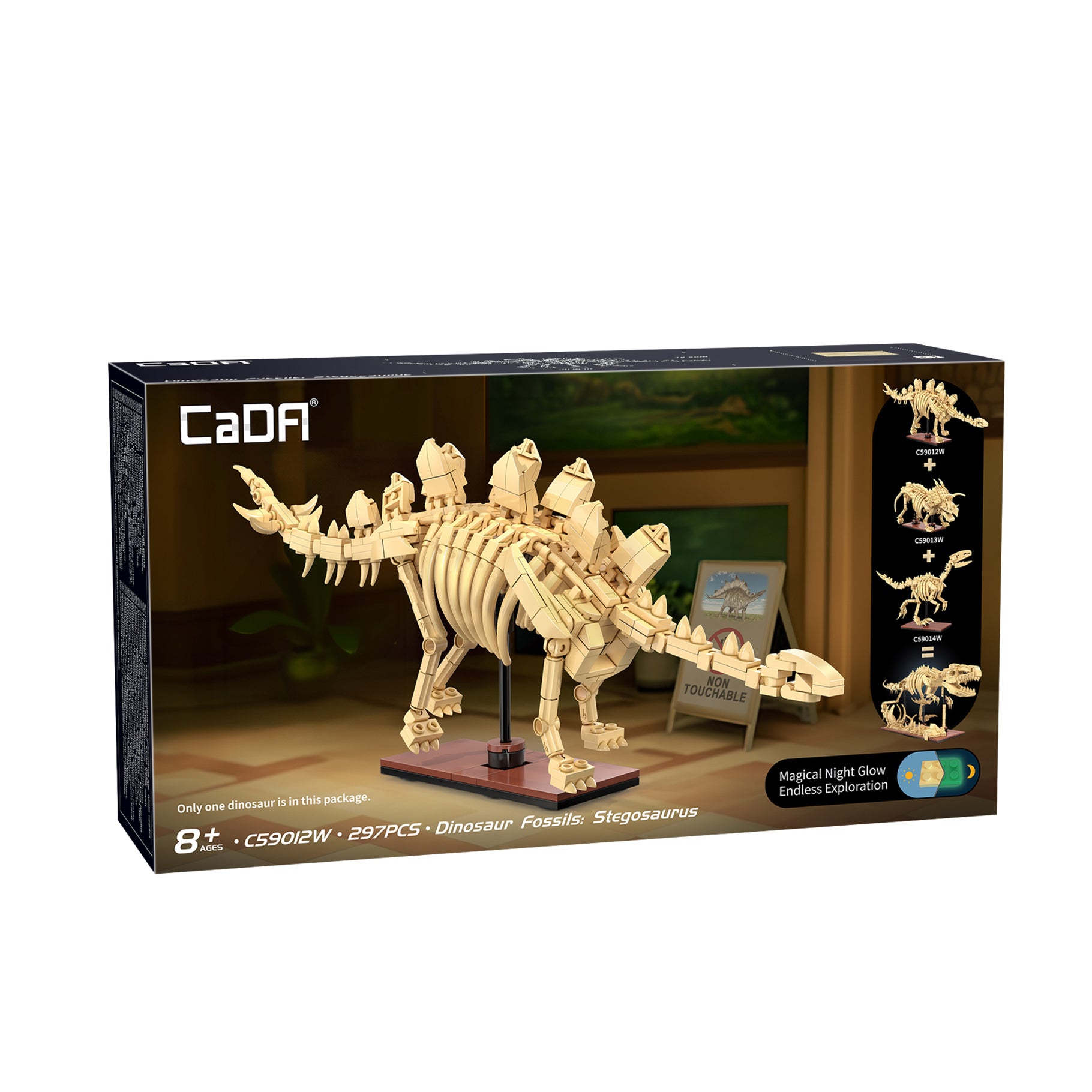 Cada Dino Fossils - Stegosaurus Construction Kit