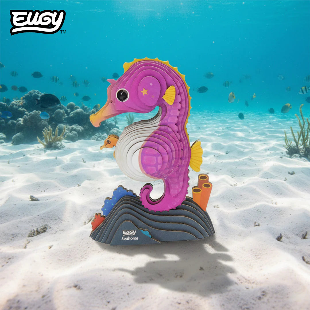 EUGY Seahorse 3D Puzzle